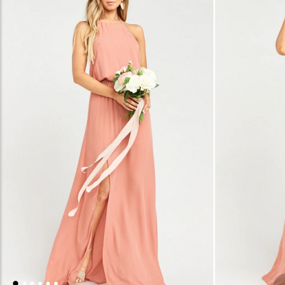 Show me your Mumu Heather Halter dress